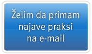 Želim da primam najave na mail