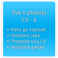 Sve o pisanju CV-a