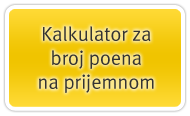Kalkulator za broj poena na prijemnom