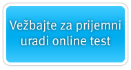 Vežbaj sam - uradi online test